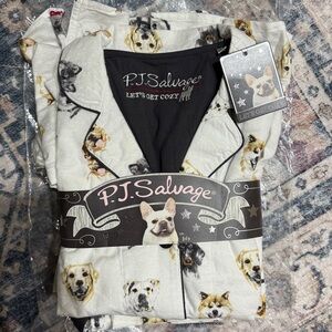 P.J. Salvage Dog Pattern Pajama set - Large